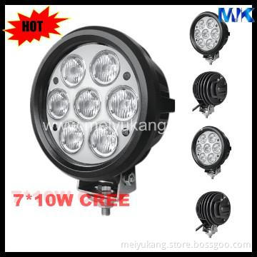 6\" 70W Combo Beam LED Working Light for Marine Off Road Trucks Bus